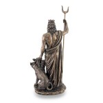 Αδης Μυθικός Θεός του Κάτω Κόσμου (Αγαλμα Ηλεκτρόλυσης Μπρούτζου 32εκ)